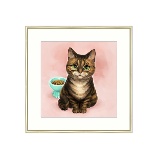 【受注生産】違う味のご飯を所望す。_アートプリント